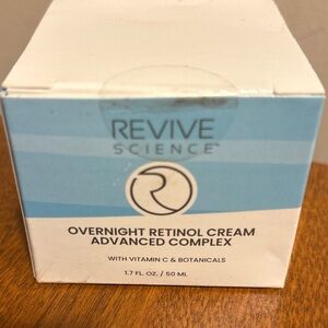 REVIVE SCIENCE Retinol Over Night Cream Advanced Complex Vitamin C & Botanicals